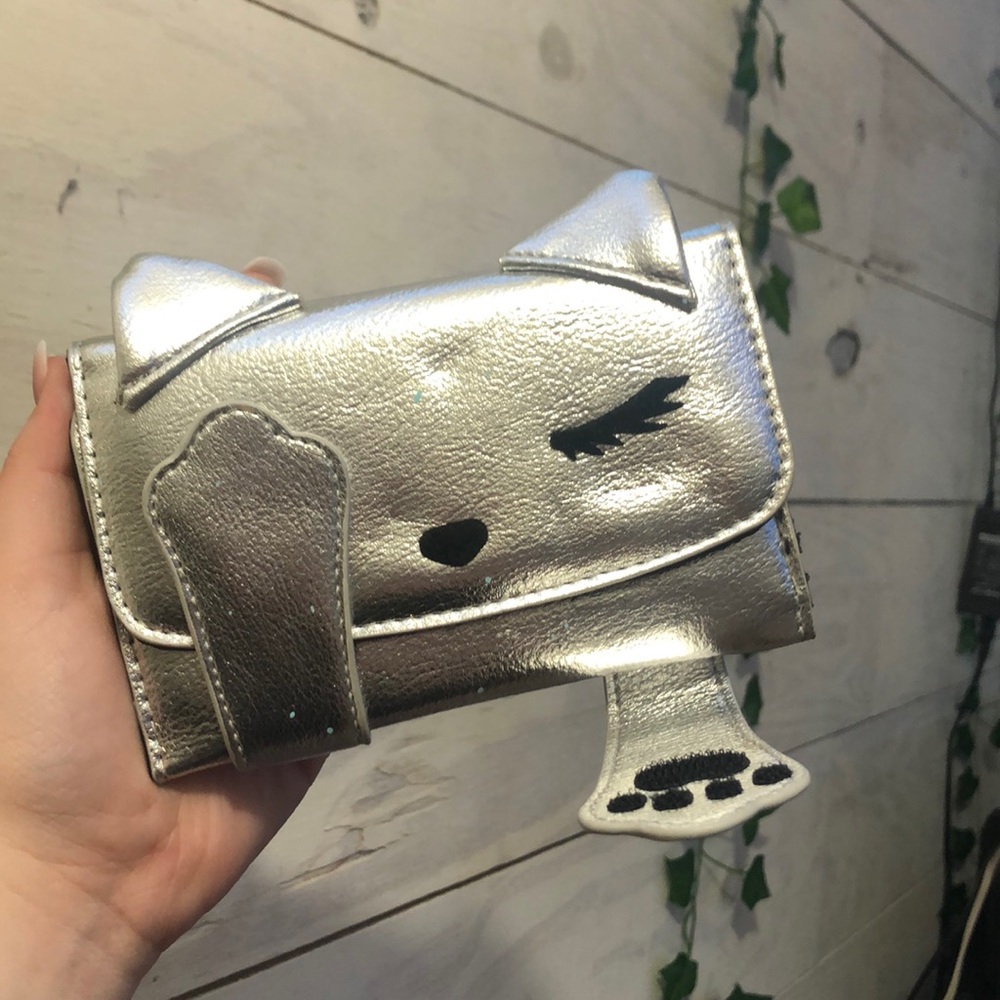 Velcro Kitty wallet
